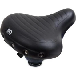 Selle De Vélo Relax Elastomer Unisex 270 X 244 Mm Noir