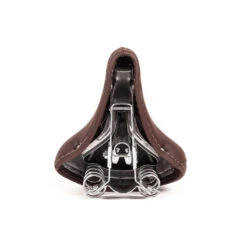 Selle De Vélo Victoria Avec Ressorts Chromés - Brun Foncé -Velo Composant Magasin selle de velo victoria avec ressorts chromes brun fonce 2