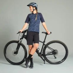 Rockrider SHORT VELO VTT EXPL 700 FEMME NOIR 3 Rockrider SHORT VELO VTT EXPL 700 FEMME NOIR -Velo Composant Magasin short velo vtt expl 700 femme noir 3