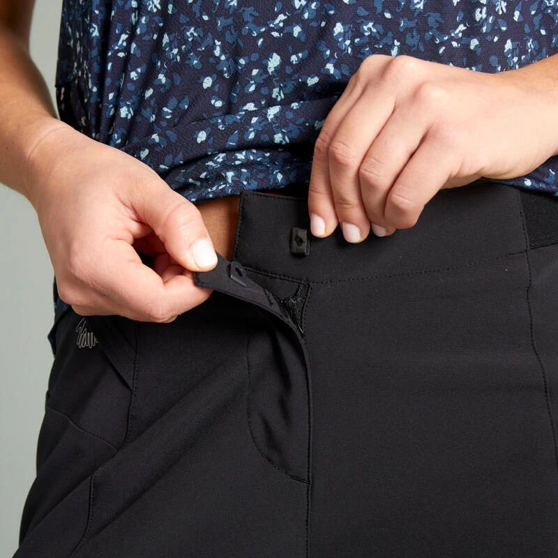 SHORT VELO VTT EXPL 700 FEMME NOIR Rockrider SHORT VELO VTT EXPL 700 FEMME NOIR -Velo Composant Magasin short velo vtt expl 700 femme noir 8