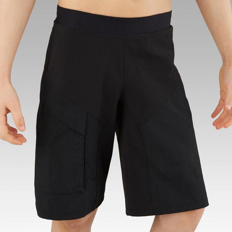 SHORT VTT ENFANT 500 NOIR BTWIN SHORT VTT ENFANT 500 NOIR -Velo Composant Magasin short vtt enfant 500 noir 3
