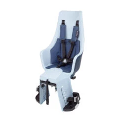 Bobike Siège Arrière Pour Vélo Exclusive Maxi Plus Porte-bagages Denim Avec LED