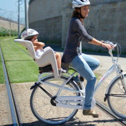 Siège Vélo Inclinable à L'arrière Pour Cadre Bilby Beige Et Marron -Velo Composant Magasin siege velo inclinable a larriere pour cadre bilby beige et marron 3