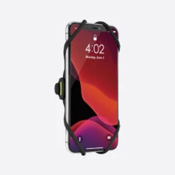 Support De Téléphone Universel En Silicone Noir Bike Tie Pro 4