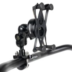 Support Smartphone GRIP Noir KOOROOM -Velo Composant Magasin support smartphone grip noir kooroom 2