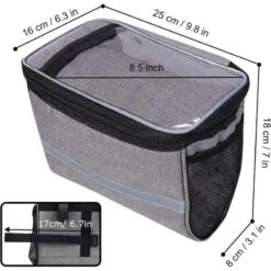 TIKKENS Sacoche De Guidon Vélo - Sacoche Amovible Avec Isolation - Imperméable -Velo Composant Magasin tikkens sacoche de guidon velo sacoche amovible avec isolation impermeable 3