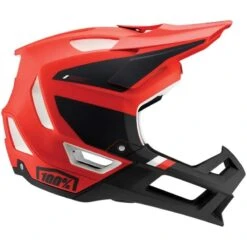 100% Trajecta Casque Avec Fidlock - Cargo Fluo Red