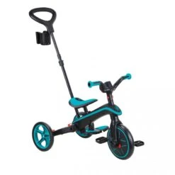 GLOBBER Tricycle EXPLORER 4-en-1 Évolutif & Pliable Bleu Canard -Velo Composant Magasin tricycle explorer 4 en 1 evolutif and pliable bleu canard 3