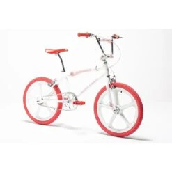 Vélo BMX Rétro Capri Cobra Blanc - Rouge -Velo Composant Magasin velo bmx retro capri cobra blanc rouge 2