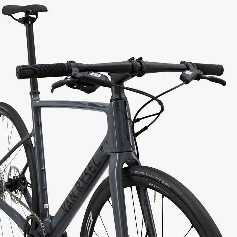 VELO DE ROUTE NCR CF FITNESS FLATBAR APEX 12S GRIS VELO DE ROUTE NCR CF FITNESS FLATBAR APEX 12S GRIS -Velo Composant Magasin velo de route ncr cf fitness flatbar apex 12s gris 5