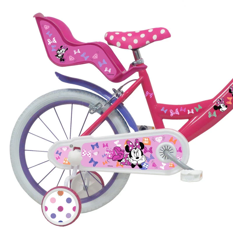 Velo Enfant 16 Pouces Minnie Mouse 5-7 Ans Disney Frozen Velo Enfant 16 Pouces Minnie Mouse 5-7 Ans -Velo Composant Magasin velo enfant 16 pouces minnie mouse 5 7 ans 1
