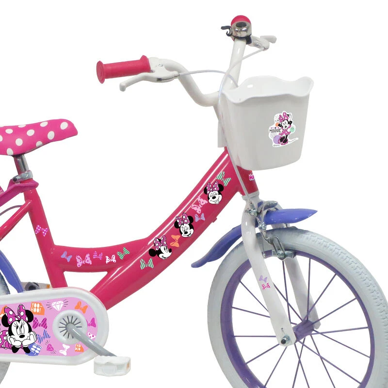 Velo Enfant 16 Pouces Minnie Mouse 5-7 Ans Disney Frozen Velo Enfant 16 Pouces Minnie Mouse 5-7 Ans -Velo Composant Magasin velo enfant 16 pouces minnie mouse 5 7 ans 2