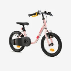 BTWIN VELO ENFANT 2EN1 DRAISIENNE 3-5 ANS 14 Pouces - DISCOVER 500 Rose -Velo Composant Magasin velo enfant 2en1 draisienne 3 5 ans 14 pouces discover 500 rose 4