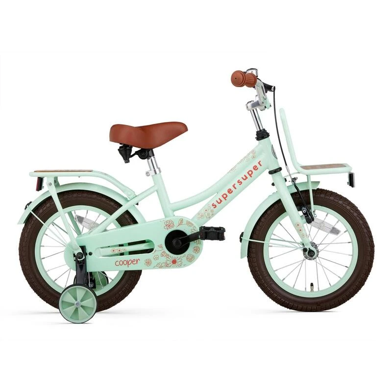 Vélo enfant SuperSuper Cooper Bamboo - 14 pouces - Vert Pistache Vélo Enfant SuperSuper Cooper Bamboo - 14 Pouces - Vert Pistache -Velo Composant Magasin velo enfant supersuper cooper bamboo 14 pouces vert pistache