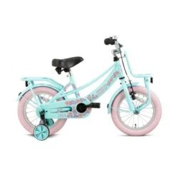 Vélo Enfant SuperSuper Lola - Filles - 14 Pouces - Menthe / Rose -Velo Composant Magasin velo enfant supersuper lola filles 14 pouces menthe rose 4
