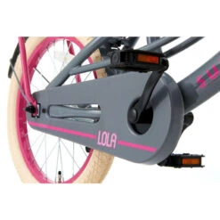 Vélo Enfant SuperSuper Lola - Filles - 18 Pouces - Gris / Rose -Velo Composant Magasin velo enfant supersuper lola filles 18 pouces gris rose 5
