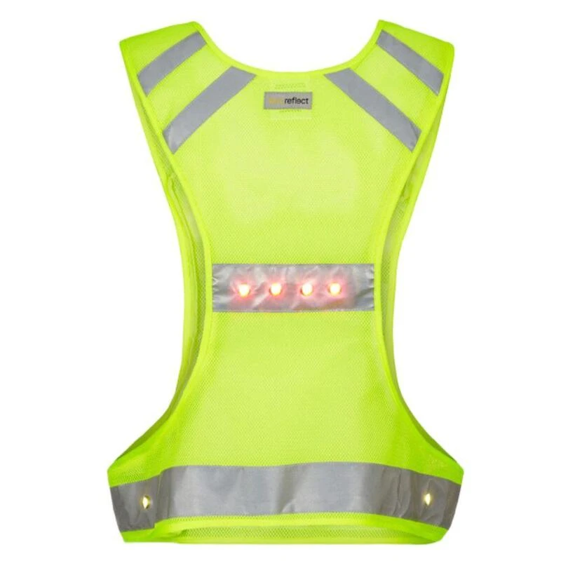 Vélo Gilet fluo lumineux - Adulte - PROACTIV Vélo Gilet Fluo Lumineux - Adulte - PROACTIV -Velo Composant Magasin velo gilet fluo lumineux adulte proactiv 2
