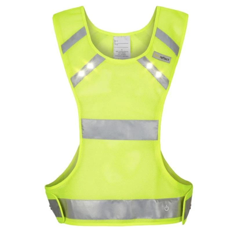 Vélo Gilet fluo lumineux - Adulte - PROACTIV Vélo Gilet Fluo Lumineux - Adulte - PROACTIV -Velo Composant Magasin velo gilet fluo lumineux adulte proactiv