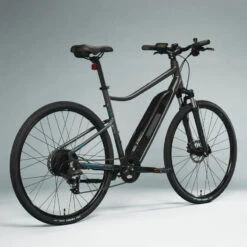 VÉLO TOUT CHEMIN ELECTRIQUE RIVERSIDE 500 E GRIS -Velo Composant Magasin velo tout chemin electrique riverside 500 e gris 2