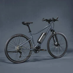 VÉLO TOUT CHEMIN ELECTRIQUE RIVERSIDE 540 E BLEU (BATTERIE GRISE) 2 VÉLO TOUT CHEMIN ELECTRIQUE RIVERSIDE 540 E BLEU (BATTERIE GRISE) -Velo Composant Magasin velo tout chemin electrique riverside 540 e bleu batterie grise 2