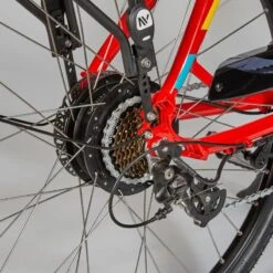 Vélo Ville électrique - NEOMOUV Sinapia Hydraulique - Rouge -Velo Composant Magasin velo ville electrique neomouv sinapia hydraulique rouge 4