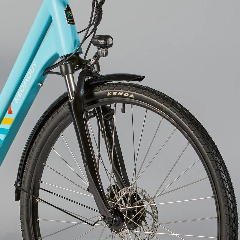 Vélo ville électrique - NEOMOUV Sinapia Hydraulique - Turquoise Vélo Ville électrique - NEOMOUV Sinapia Hydraulique - Turquoise -Velo Composant Magasin velo ville electrique neomouv sinapia hydraulique turquoise 3