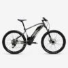 Rockrider Vélo VTT électrique Semi-rigide 27'5"+, E-ST 900 Gris