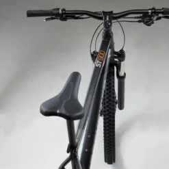 Rockrider VÉLO VTT ST 900 GRIS ORANGE 27,5" -Velo Composant Magasin velo vtt st 900 gris orange 275 8