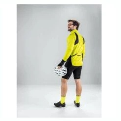 Loeffler Veste De Cyclisme à Manches Longues M Bike Zipp-off San Remo 23 2 WS - Jaune -Velo Composant Magasin veste de cyclisme a manches longues m bike zipp off san remo 23 2 ws jaune 2