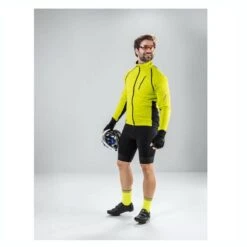 Loeffler Veste De Cyclisme à Manches Longues M Bike Zipp-off San Remo 23 2 WS - Jaune -Velo Composant Magasin veste de cyclisme a manches longues m bike zipp off san remo 23 2 ws jaune 3