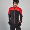 Rockrider Veste De Vélo VTT Randonnée Homme ST 500 Rouge Noire