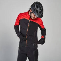 Rockrider Veste De Vélo VTT Randonnée Homme ST 500 Rouge Noire -Velo Composant Magasin veste de velo vtt randonnee homme st 500 rouge noire 2