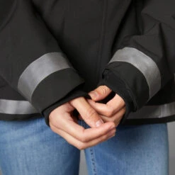 BTWIN VESTE PLUIE CHAUDE VELO VILLE VISIBILITE NUIT 540 FEMME NOIR -Velo Composant Magasin veste pluie chaude velo ville visibilite nuit 540 femme noir 7