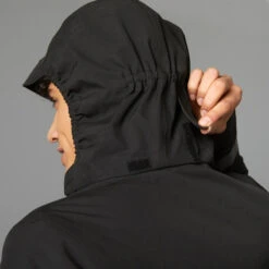 BTWIN VESTE PLUIE CHAUDE VELO VILLE VISIBILITE NUIT 540 HOMME NOIR -Velo Composant Magasin veste pluie chaude velo ville visibilite nuit 540 homme noir 5