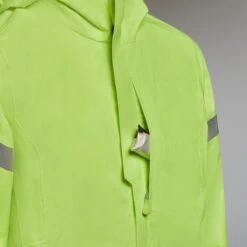 BTWIN VESTE VÉLO 500 ENFANT PLUIE JAUNE HAUTE VISIBILITÉ -Velo Composant Magasin veste velo 500 enfant pluie jaune haute visibilite 6