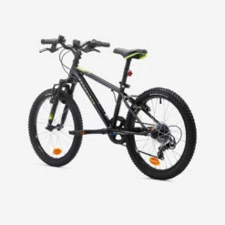 BTWIN VTT ENFANT ROCKRIDER EXPLORE 500 20 POUCES 6-9 Ans Noir -Velo Composant Magasin vtt enfant rockrider explore 500 20 pouces 6 9 ans noir 2