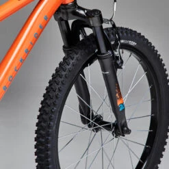 BTWIN VTT ENFANT ROCKRIDER EXPLORE 500 20 POUCES 6-9 Ans Orange -Velo Composant Magasin vtt enfant rockrider explore 500 20 pouces 6 9 ans orange 5