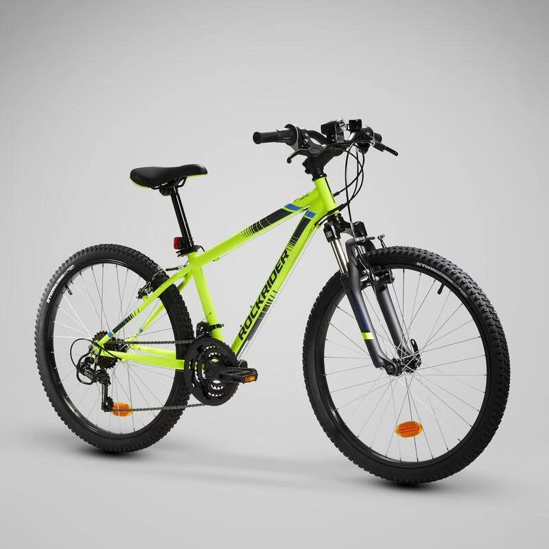 VTT ENFANT ROCKRIDER ST 500 24 POUCES 9-12 ans Jaune Fluo VTT ENFANT ROCKRIDER ST 500 24 POUCES 9-12 Ans Jaune Fluo -Velo Composant Magasin vtt enfant rockrider st 500 24 pouces 9 12 ans jaune fluo 1