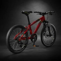 VTT ENFANT ROCKRIDER ST 900 20 POUCES 6-9 Ans ROUGE -Velo Composant Magasin vtt enfant rockrider st 900 20 pouces 6 9 ans rouge 2